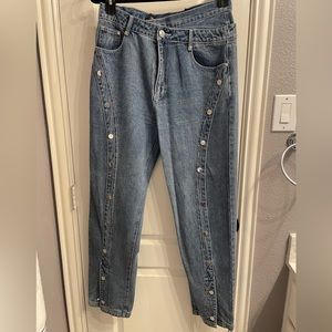 Maniere de Voir Snap Jeans - UK 12 / US 8 - Worn Once